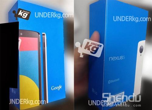 谷歌Nexus 5精致包裝盒曝光 有白色版本推出