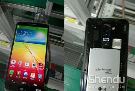 驍龍800旗艦智能新機LG G2再曝光：電池小點