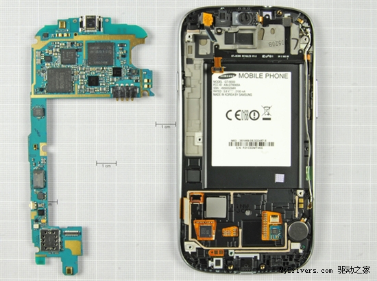 Android機皇：Galaxy S III真機拆解探秘